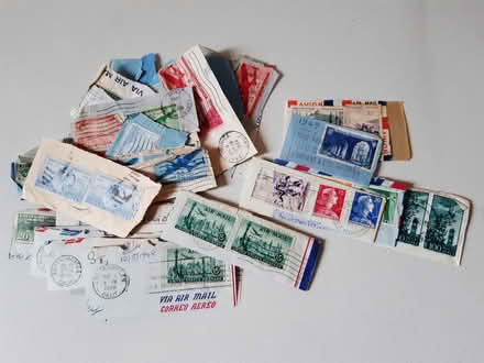 Photo of free 1940s postage stamps (Kingsley, Northampton) #1