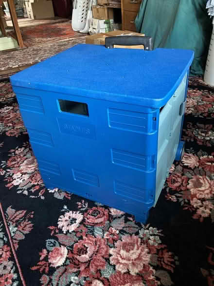 Photo of free Collapsible Rolling File/Book Cart (Myrtletown, Eureka) #2