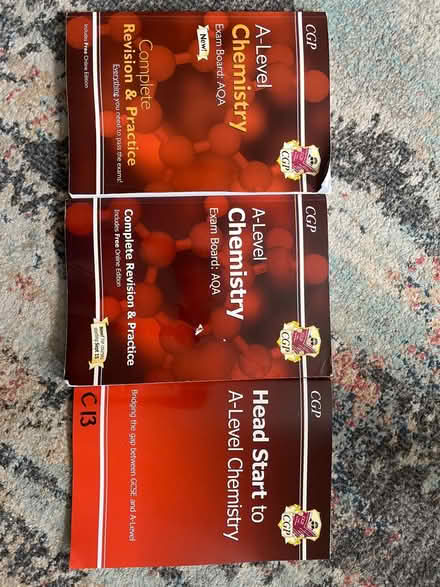 Photo of free A-Level Chemistry books (Edmund Park, Frome, BA11) #1