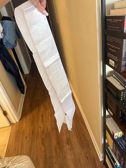 Photo of free Bridal veil and sash (Green lake) #3