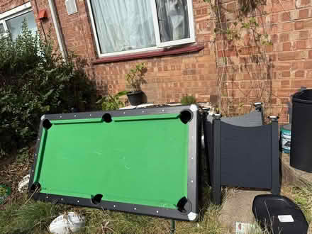Photo of free 6x3ft pool table and accessories (CW1) #1