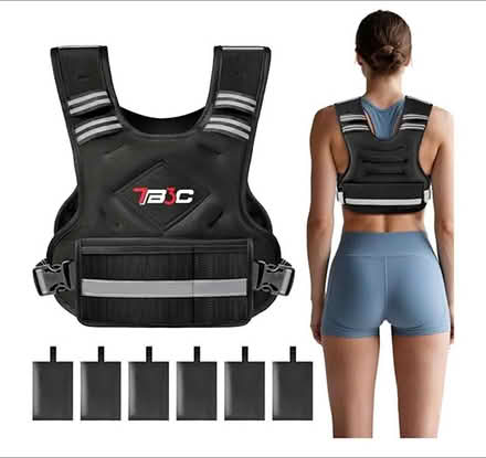 Photo of Weighted workout vest (L5L 5P5) #4
