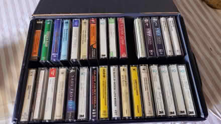 Photo of free Case of music cassette tapes (West Bedhampton) #1