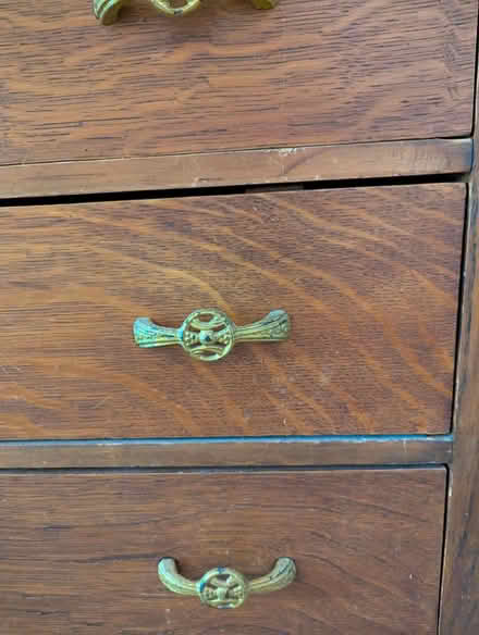 Photo of free Wooden chest of drawers (High Barnet EN5) #4