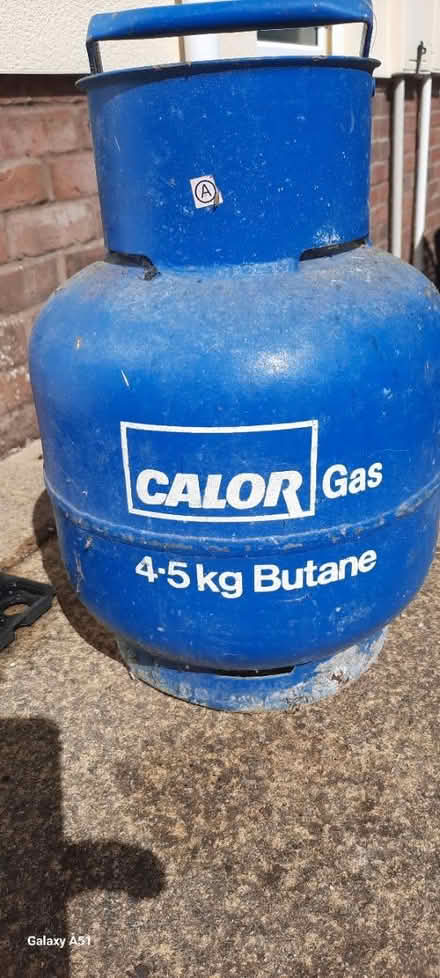 Photo of free Calor gas cylinder (Holcombe EX7) #1