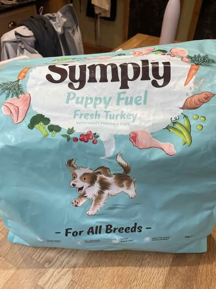 Photo of free 1KG Simply puppy food (Trowbridge Rd B-o-A BA15) #1