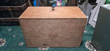Photo of free Wooden storage box (SK8 Cheadle) #1