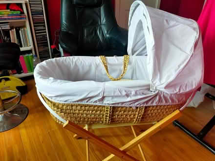 Photo of free Moses basket and stand (Oswestry) #1