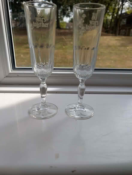 Photo of free 30th anniversary plate and glasses (Broughton MK10) #2