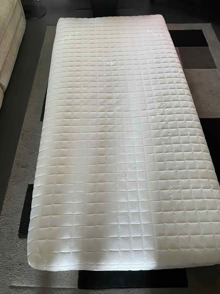 Photo of free Single bed with like new mattress (Sutton SM1) #2