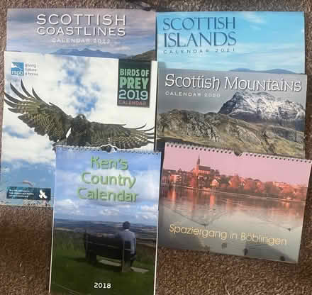 Photo of free Old calendars with gorgeous pics (Airdrie ML6) #1