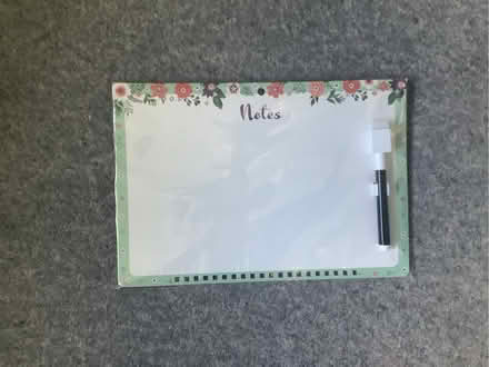 Photo of free Small white board note board with pen (Sutton Valence ME17) #1