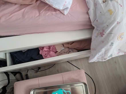 Photo of free single bed 2 drawers NO MATTRESS (E4) #2