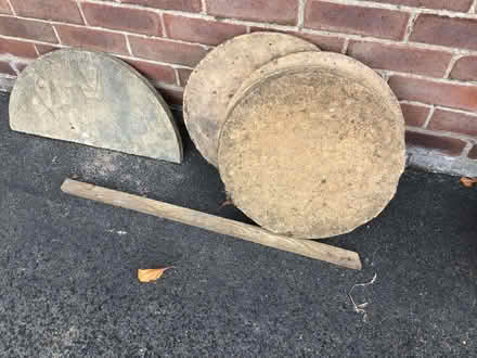 Photo of free 4 Circle Stepping Stones and half (Penwortham PR1) #2