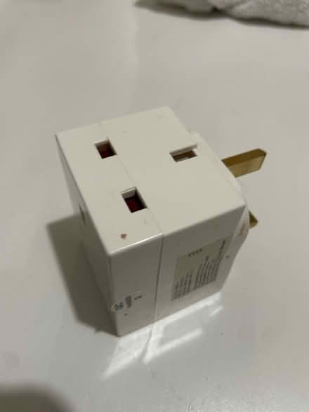 Photo of free 3 plug adapter (Roehampton. SW15) #2
