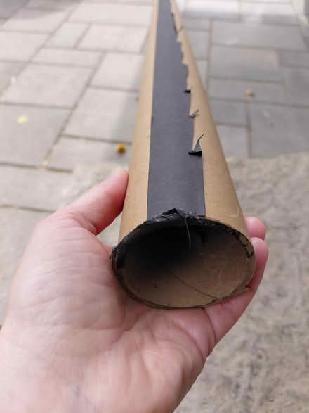 Photo of free Long cardboard tube (Appleby/New Street, Burlington) #1