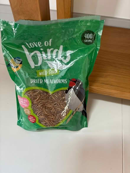 Photo of free Bag of dried mealworms (Wickford) #1