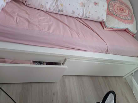 Photo of free single bed 2 drawers NO MATTRESS (E4) #3