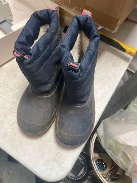 Photo of free Stumpy padded boots possibly size 13 (Greasby CH49) #1
