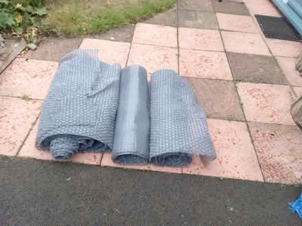 Photo of free rolls of grey bubblewrap (Telford and Wrekin TF7) #1
