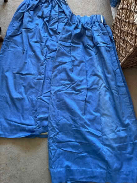 Photo of free Pair of Lined Curtain (faded on one side of curtain) (Brickhill MK41) #1