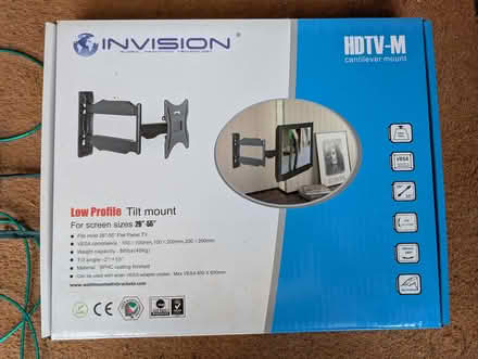 Photo of free TV wall mount (Hadlow TN11) #1