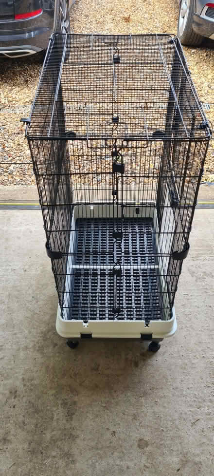 Photo of free Large animal cage and accessories for small pets (Binfield Heath RG9) #1
