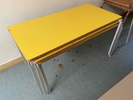 Photo of free Children’s tables (yellow) (Wanstead E11) #1