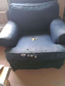 Photo of free Armchair - upholstery project (Dunblane FK15) #1