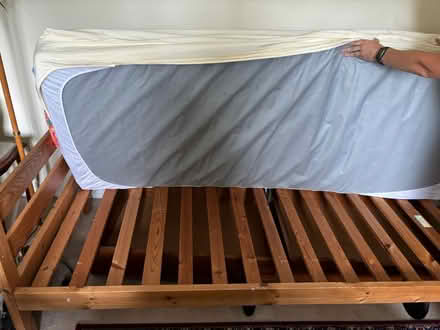 Photo of free Ikea wooden single bed (Barnes SW13) #1