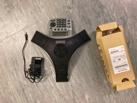 Photo of free Polycom ‘starfish’ VOIP conference phone (New England Quarter BN1) #1
