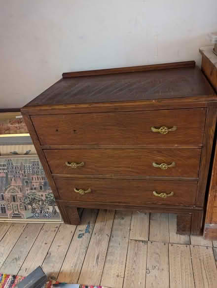 Photo of free Wooden chest of drawers (High Barnet EN5) #2