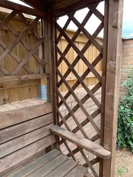 Photo of free Garden Arbour Seat (Cullompton) #3