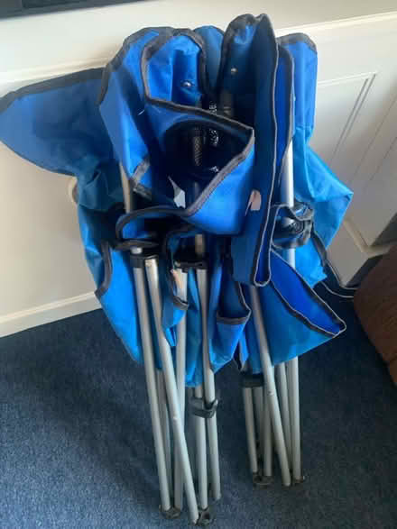 Photo of free 2 folding chairs (Claygate KT10) #1