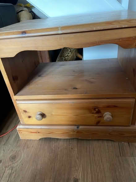 Photo of free Small tv unit (Drakes Broughton WR10) #2