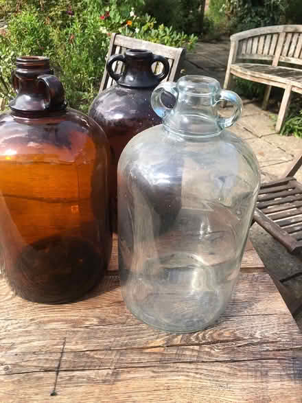 Photo of free 3 demijohns (Sevenoaks) #1