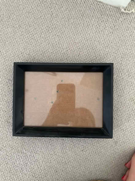 Photo of free 6x4 black photo frame (Blackheath SE13) #1