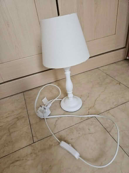 Photo of free Small cream lamp (Slyne-with-Hest LA2) #1