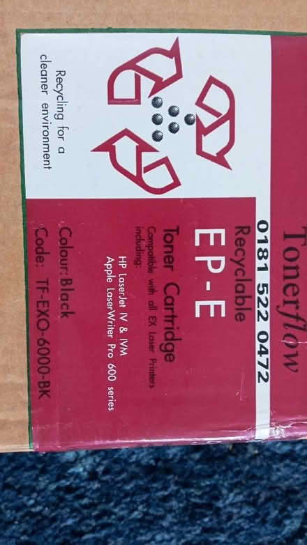 Photo of free Laser Printer Cartridge (Bracknell Forest GU47) #2