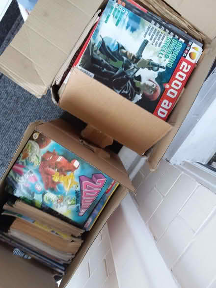 Photo of free 2000AD Judge Dredd comics (Low Moor BD12) #1