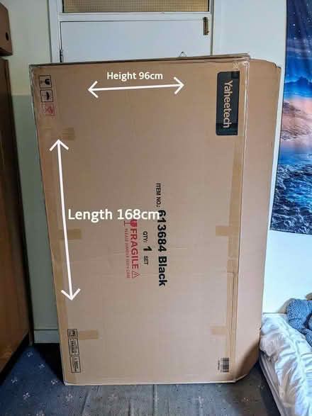 Photo of free Three Very Large Cardboard Boxes (Greenbank PL4) #2