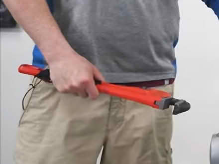 Photo of Pipe Wrench (Neston near Station CH64) #1