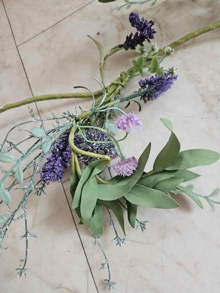 Photo of free Pink and purple artificial garland (Slyne-with-Hest LA2) #2