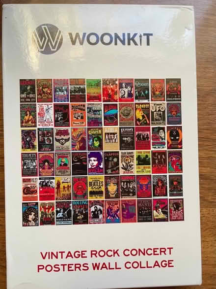 Photo of free 4”x 6” rock posters (Lower Mountain View) #1