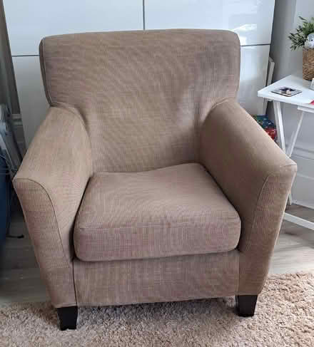 Photo of free Taupe Ikea Armchair (Shepherds Bush W14) #1