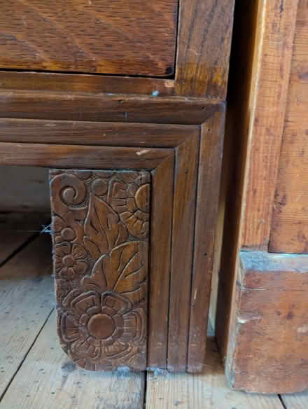 Photo of free Wooden chest of drawers (High Barnet EN5) #3