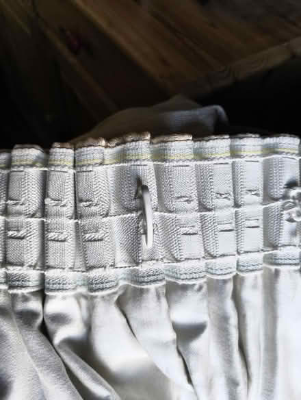 Photo of free Pair Cream/Fawn full length curtains (Prittlewell SS2) #2