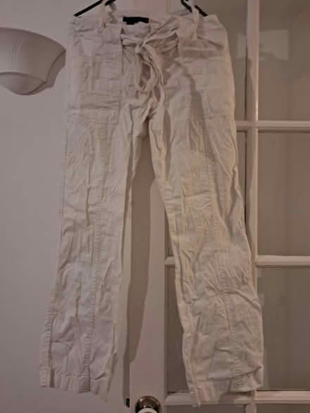 Photo of free White trousers (women) (Weybridge KT13) #1