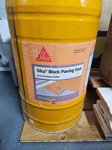 Photo of free Block paving clear seal (Higham North area NN10) #1