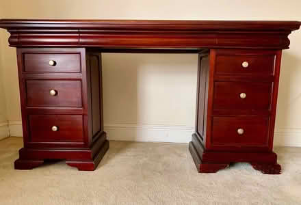 Photo of free A Wooden Desk & Draws (North Walsham NR28) #3